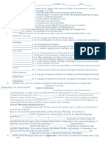 Communication document analysis