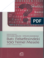 Michael Bruce - Steven Barbone - Batı Felsefesindeki 100 Temel Mesele PDF