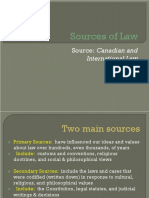 1 Sources of Law