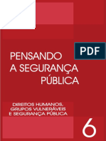 Pensando A Seguranca Publica - Vol 6 PDF