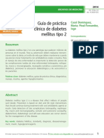 Gua de Prctica Clnica de Diabetes Mellitus Tipo 2 PDF