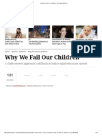 Why We Fail Our Children _ the Indian Express