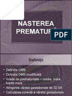 15.NASTEREA  PREMATURA