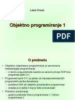 Objektno Programiranje 1