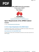 APM30 Space Requirements
