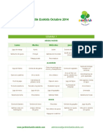 20141002 Ciclo de Menu Ecokids