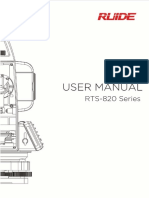 Rts-820 Series User Manual
