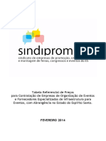 Tabela Sindiprom ES 2014