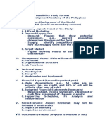 4 - Feasibility Study Format