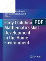 Early Childhood Mathematics Skill Development in The Home Environment PDF