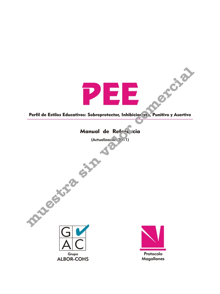 Pee Test PDF Comportamiento Adultos