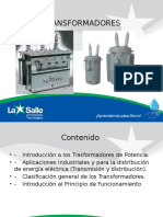 iNTRODUCCIÓN. TRANSFORMADORES