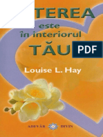 Louise L.Hay - Puterea Este in Interiorul Tau PDF