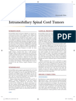 Intramedullary Spinal Cord Tumors: Clinical Presentation