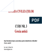 Curs 3 - Grecia Antica PDF