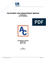 Valve Body and Mechatronic Service PDF