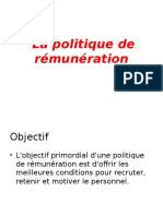 La Politique De: Rémunération