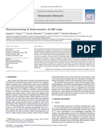 Phased Processing of Facial Emorion an Erp Stydy