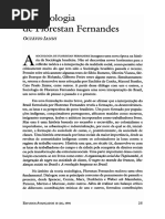 A Sociologia de Florestan Fernandes