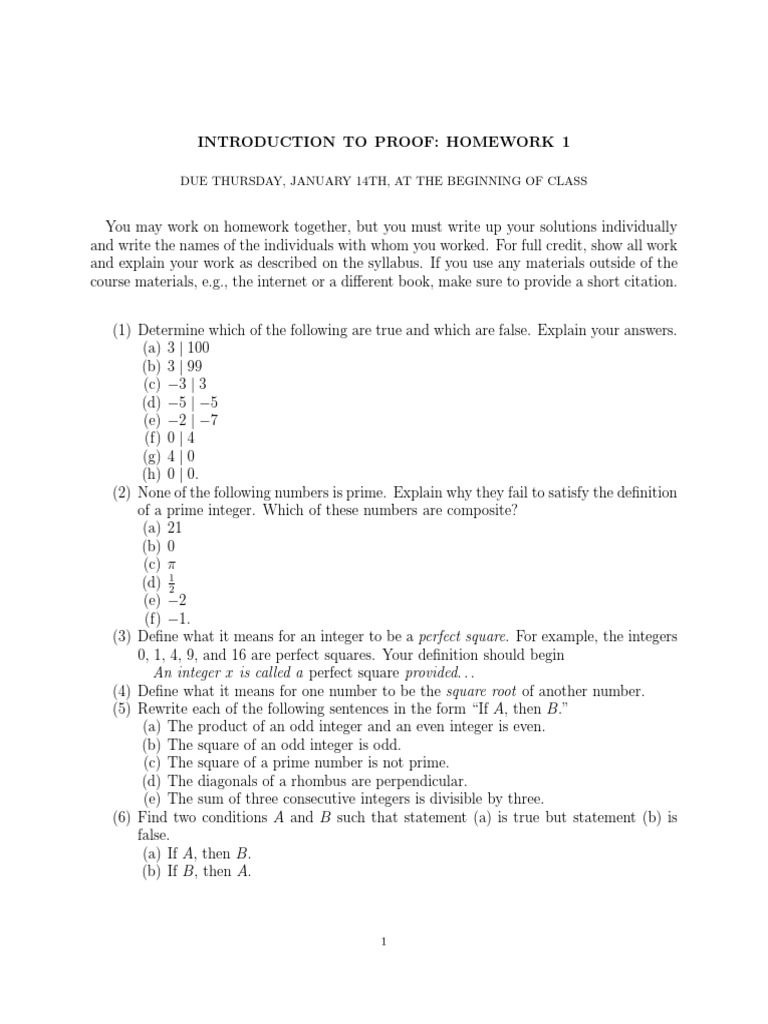 Homework 1 PDF | PDF