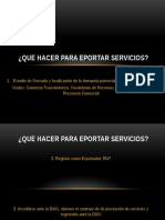 Exportar Servicios Pres NV