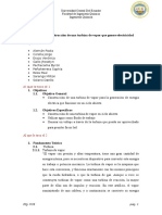 Proyecto Ingeniería Termodinámica Turbina de Vapor