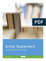 Value - Artist Statement - 1-17-17