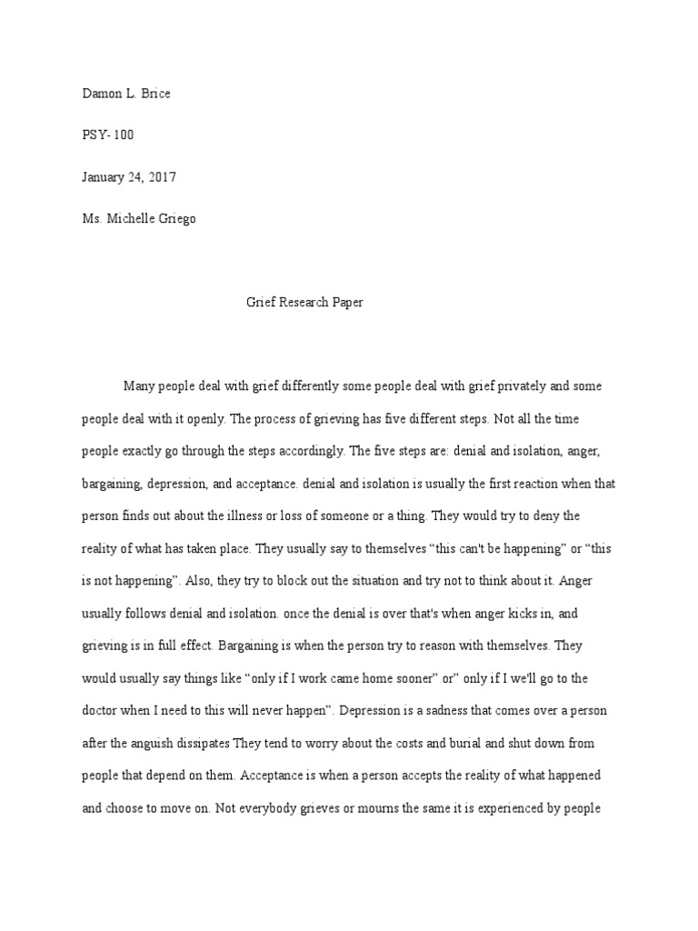 Grief and loss article image