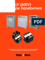 FP 600V Transformer Catalog