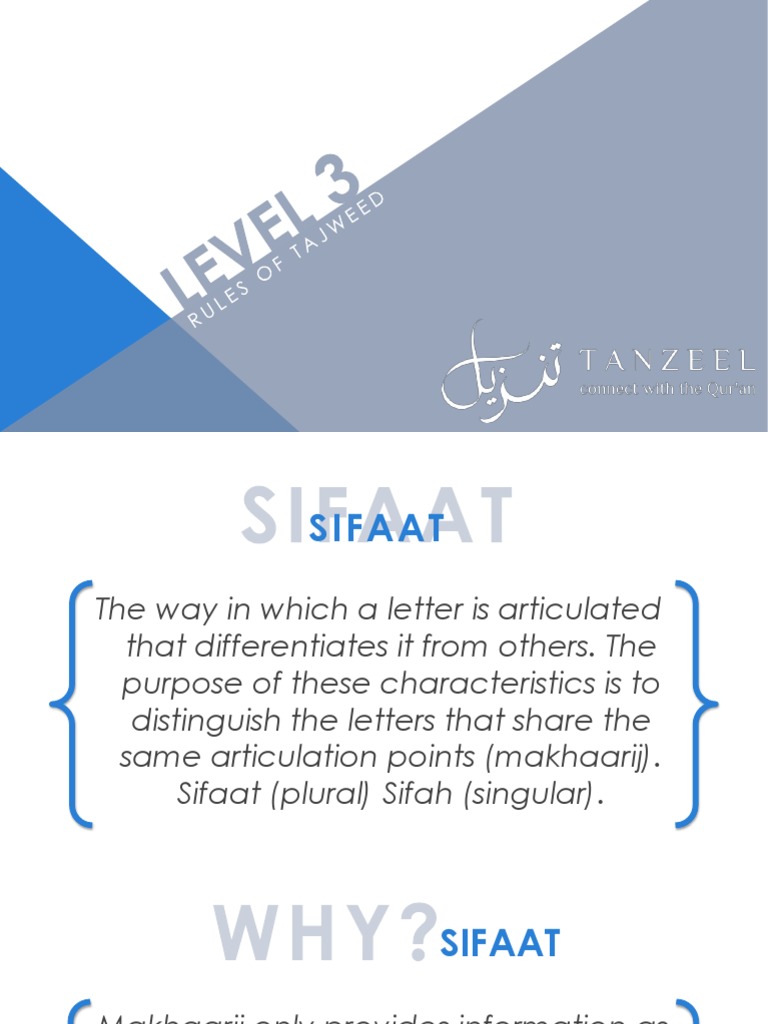 Tajweed Sifaat Rules Explained | PDF | Languages Of Israel | Linguistic ...