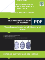 Tratamientos Termicos de Los Aceros 