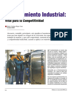 Mantenimiento Industrial - Vital para La Competetividad