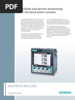 SENTRON PAC3200 Data Sheet Overview | PDF | Power Supply | Alternating ...