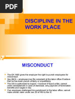 Example Disciplinary Code | PDF