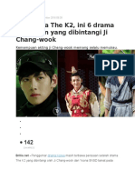 Tak Hanya The K2, Ini 6 Drama Seri Keren Yang Dibintangi Ji Chang-Wook