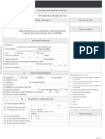 Formulario Visa MEXICO