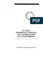 01 El Niño Desarrollo y Proc de Construc Del Conoc GUÍA EST