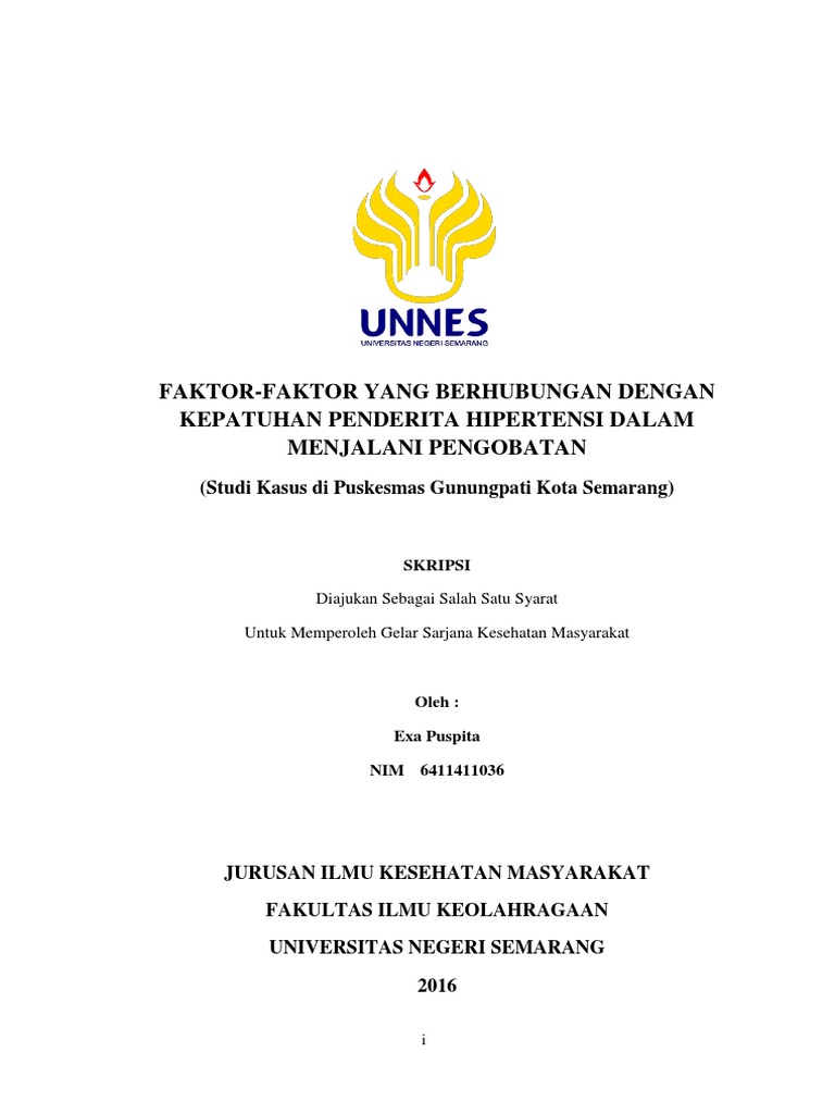 Skripsi Faktor Faktor Yang Berhubungan Dengan Pdf