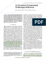 Precision Curvature-Compensated CMOS Bandgap Reference