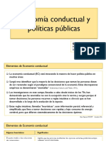 Economía Conductual y Políticas Públicas Set 2016