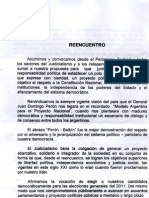 Documento Peronismo Federal I