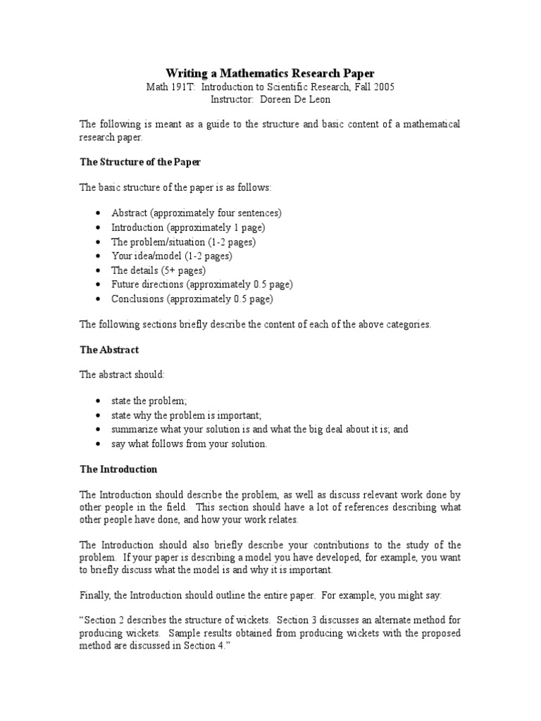 Write Math Paper  PDF