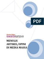 Modul Cara Menulis Opini