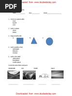 Class 2 Worksheet | PDF | Input/Output | Information Technology