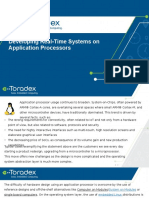 Developing Real-Time Systems On Application Processors