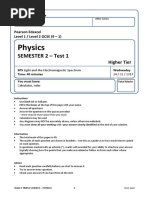 Download Edexcel GCSE 9-1 Physics SP5 Light and the Electromagnetic Spectrum Test With Mark Scheme 16_17 by Paul Burgess SN339289522 doc pdf