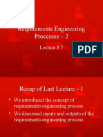 Requirements Engineering Process - 2