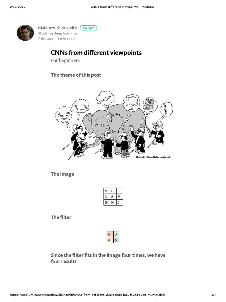 Understanding CNNs: Key Perspectives | PDF | Deep Learning | Artificial ...