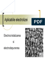 Electrocristalizarea PDF