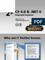 2 C# 4.0 and .NET 4 Selected Features